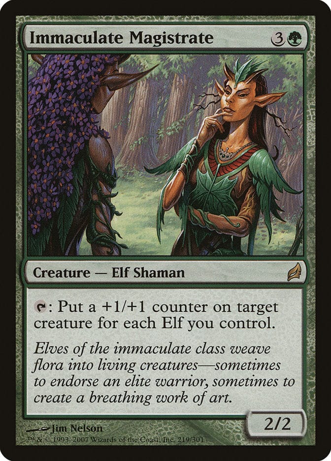 Immaculate Magistrate [Lorwyn] Magic: The Gathering