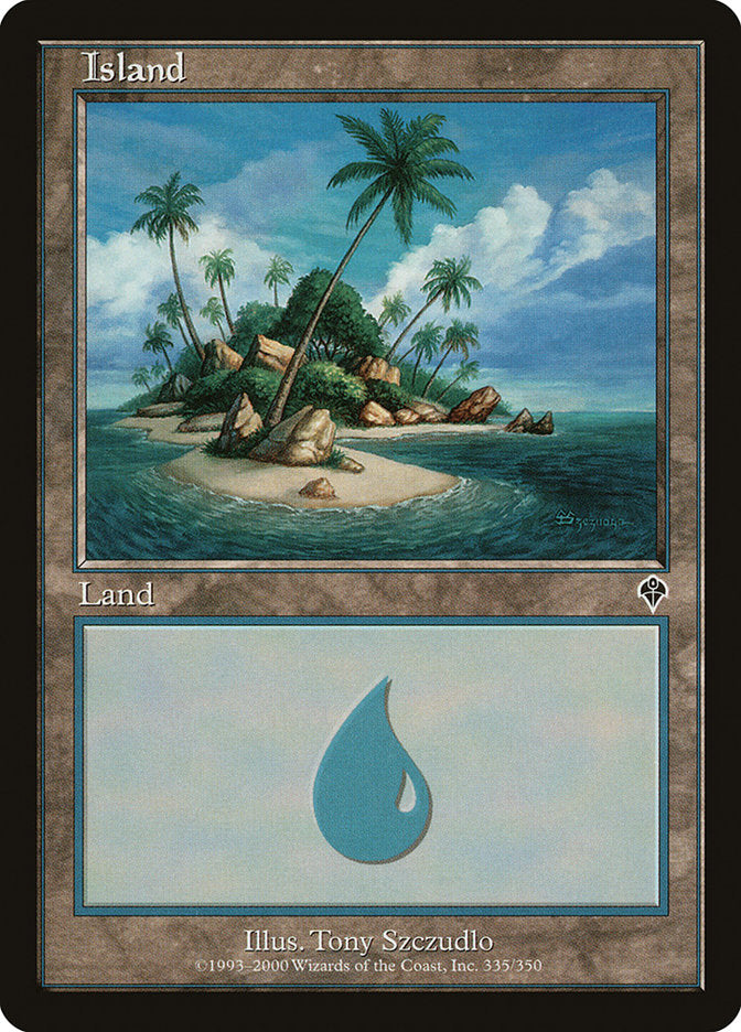 Island (335) [Invasion] Magic: The Gathering