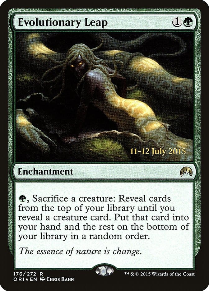 Evolutionary Leap [Magic Origins Prerelease Promos] Magic: The Gathering