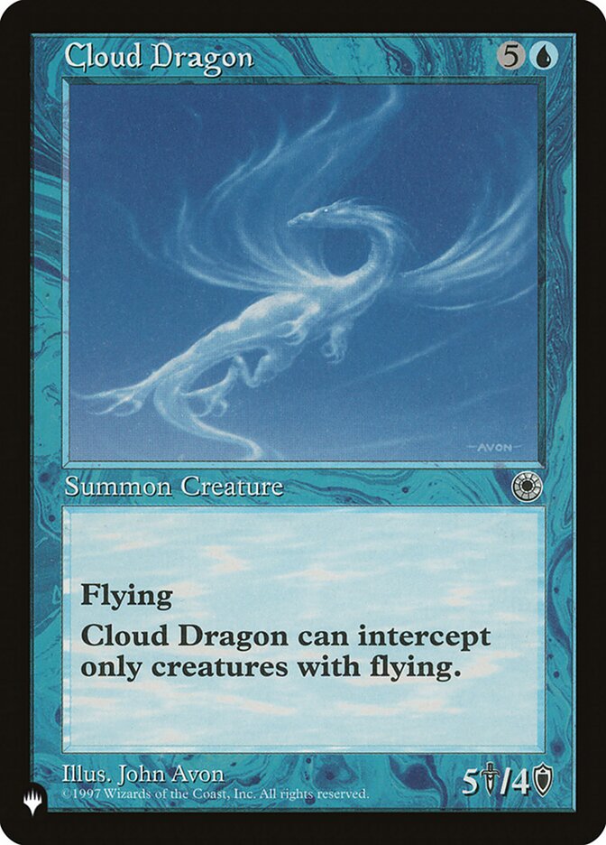 Cloud Dragon [The List] Magic: The Gathering