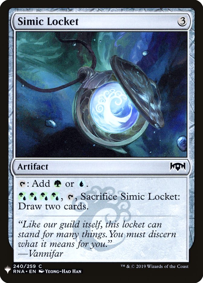 Simic Locket [Mystery Booster] Magic: The Gathering