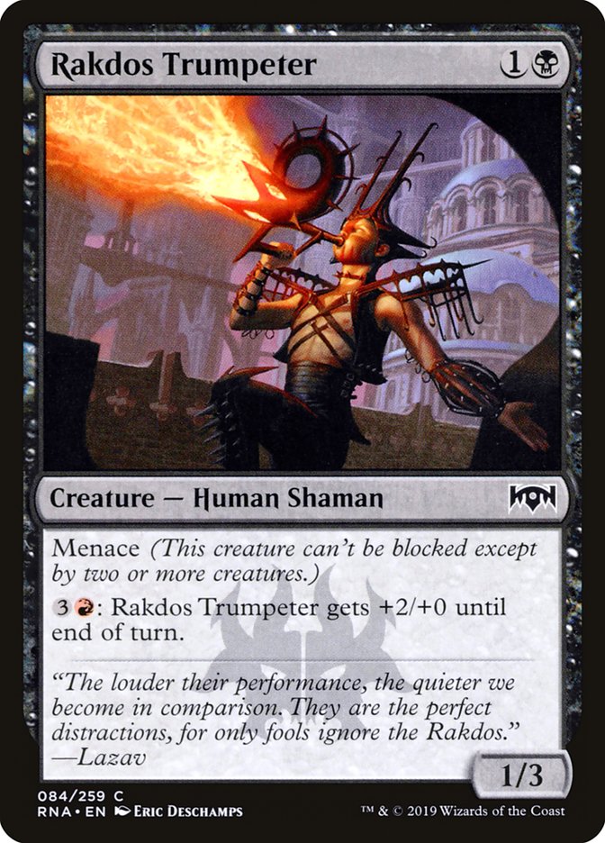 Rakdos Trumpeter [Ravnica Allegiance] Magic: The Gathering