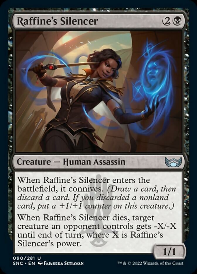 Raffine's Silencer [Streets of New Capenna] Magic: The Gathering