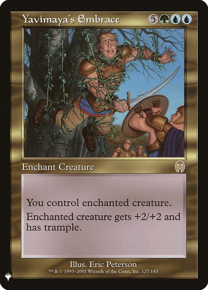 Yavimaya's Embrace [Mystery Booster] Magic: The Gathering