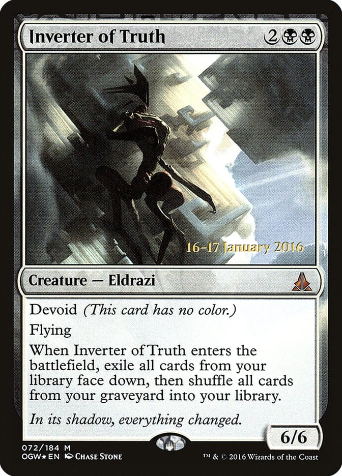 Inverter of Truth [Oath of the Gatewatch Prerelease Promos] Magic: The Gathering