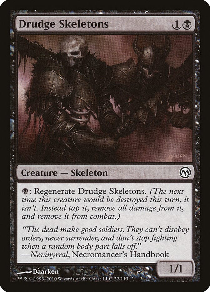 Drudge Skeletons [Duels of the Planeswalkers] Magic: The Gathering
