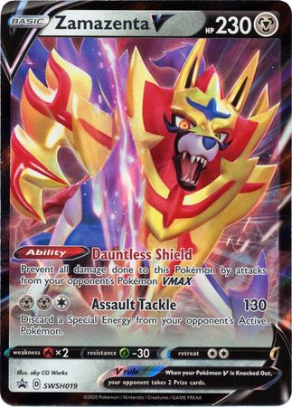 Zamazenta V (SWSH019) [Sword & Shield: Black Star Promos] Pokémon