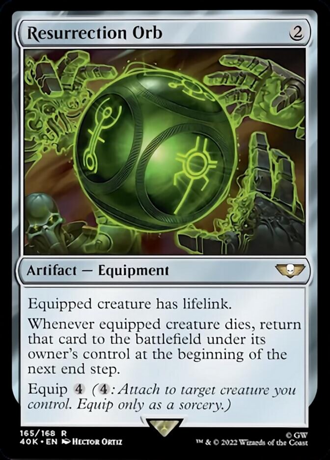 Resurrection Orb [Warhammer 40,000] Magic: The Gathering
