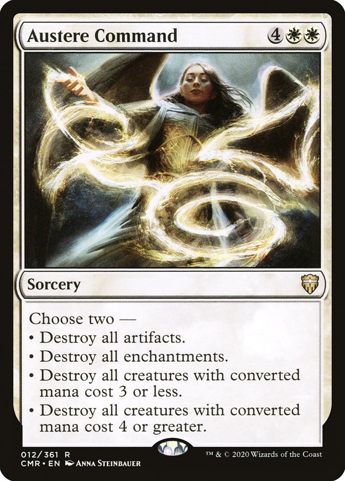 Austere Command [Commander Legends] Magic: The Gathering
