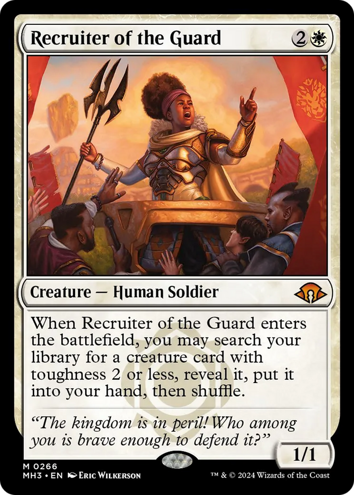 Recruiter of the Guard [Modern Horizons 3] Magic: The Gathering