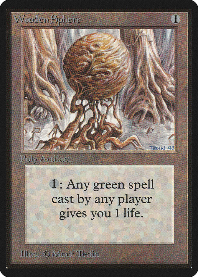 Wooden Sphere [Beta Edition] Magic: The Gathering