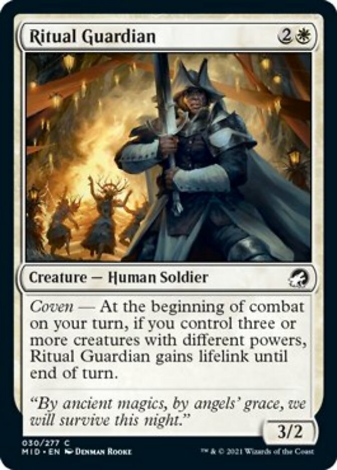 Ritual Guardian [Innistrad: Midnight Hunt] Magic: The Gathering