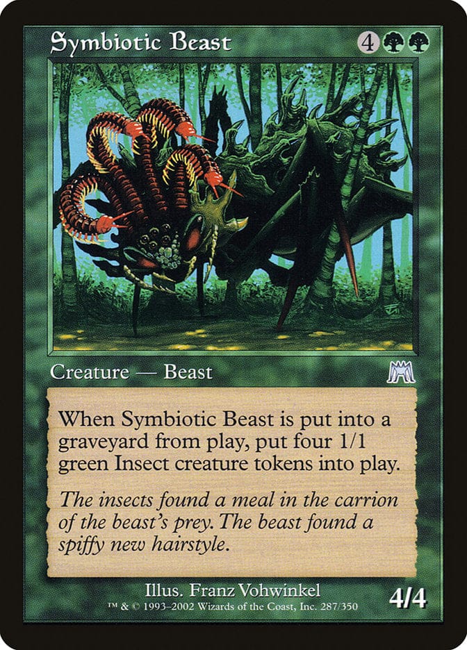 Symbiotic Beast [Onslaught] Magic: The Gathering