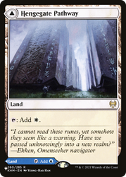 Hengegate Pathway // Mistgate Pathway [Secret Lair: From Cute to Brute] Magic: The Gathering