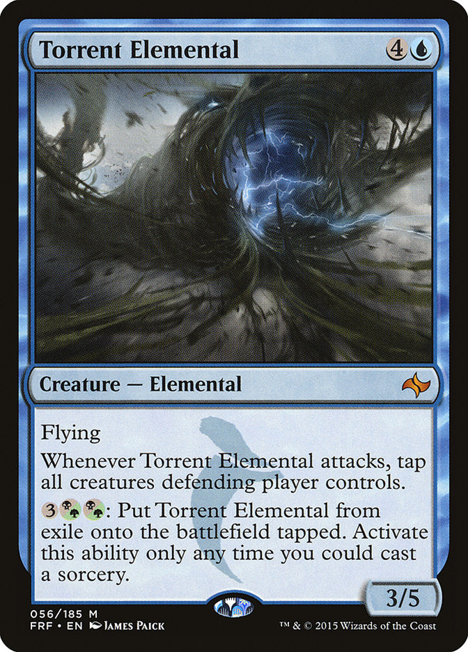 Torrent Elemental [Fate Reforged] Magic: The Gathering