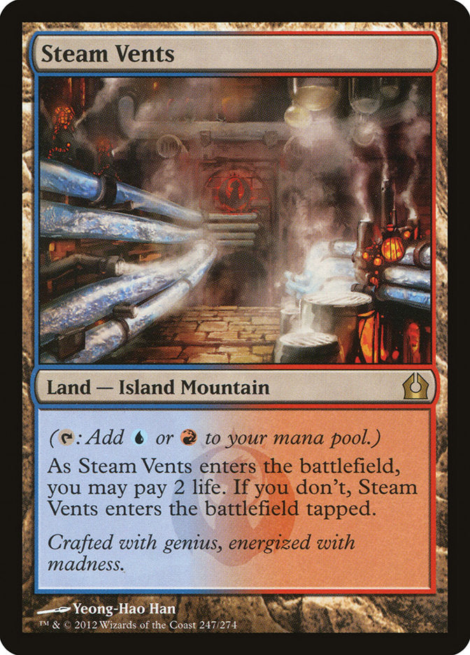 Steam Vents [Return to Ravnica] Magic: The Gathering