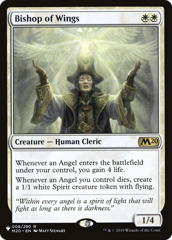 Bishop of Wings [Secret Lair: Angels] Magic: The Gathering
