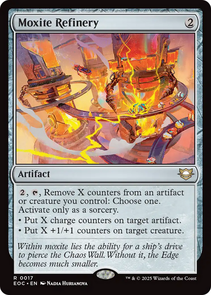 Moxite Refinery [Edge of Eternities Commander] Magic: The Gathering