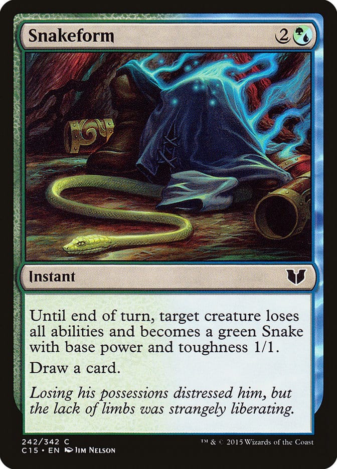 Snakeform [Commander 2015] Magic: The Gathering