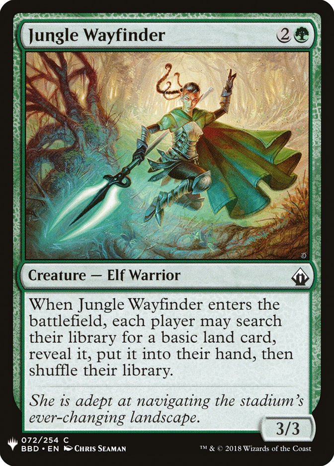 Jungle Wayfinder [Mystery Booster] Magic: The Gathering