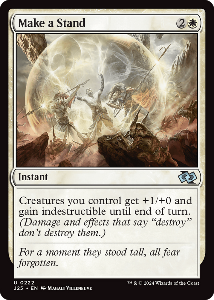 Make a Stand [Foundations Jumpstart] Magic: The Gathering