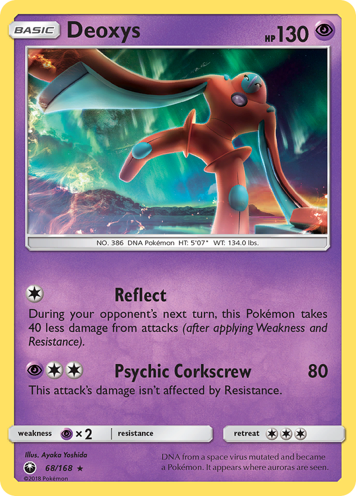 Deoxys (68/168) [Sun & Moon: Celestial Storm] Pokémon