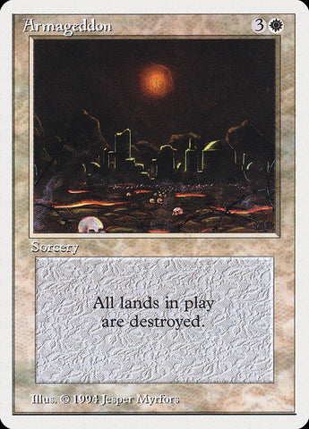 Armageddon [Summer Magic / Edgar] Magic: The Gathering