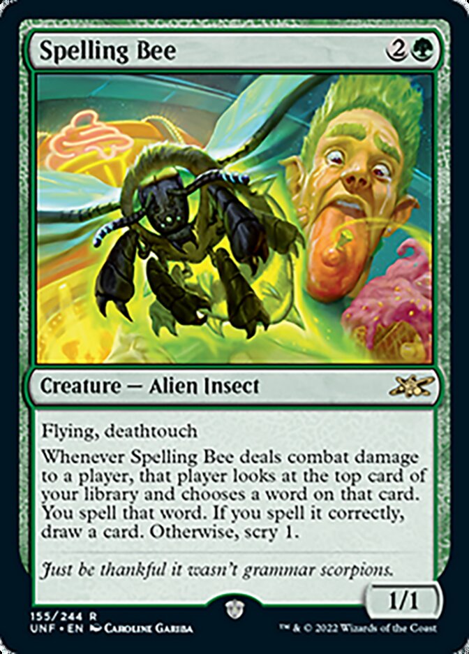 Spelling Bee [Unfinity] Magic: The Gathering