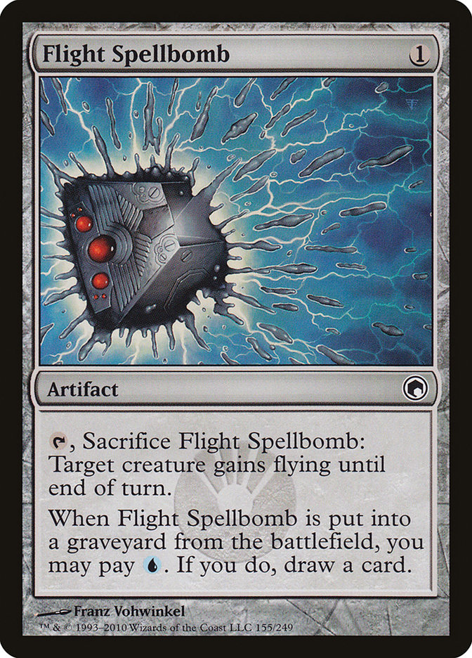 Flight Spellbomb [Scars of Mirrodin] Magic: The Gathering