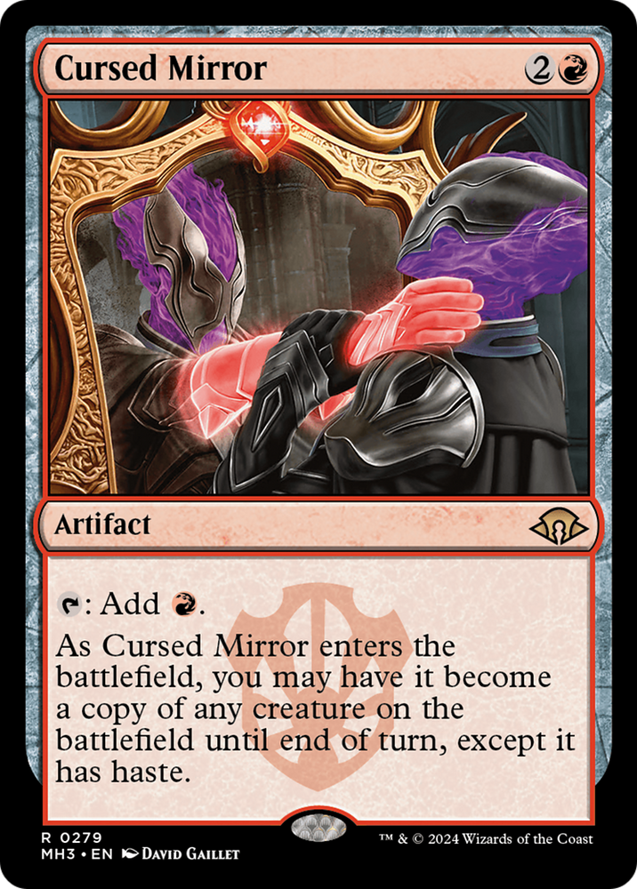 Cursed Mirror [Modern Horizons 3] Magic: The Gathering