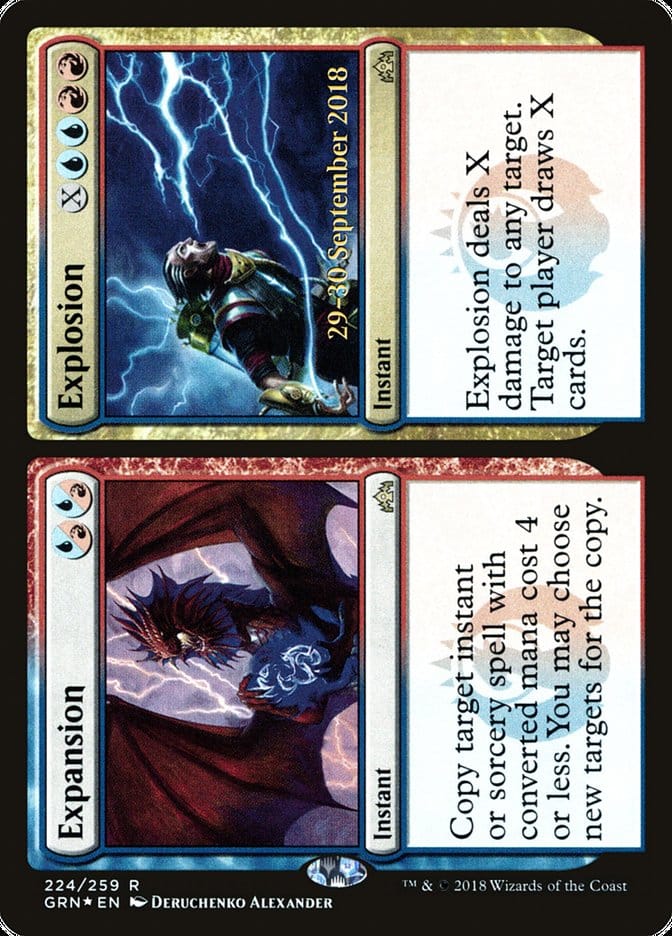 Expansion // Explosion [Guilds of Ravnica Prerelease Promos] Magic: The Gathering