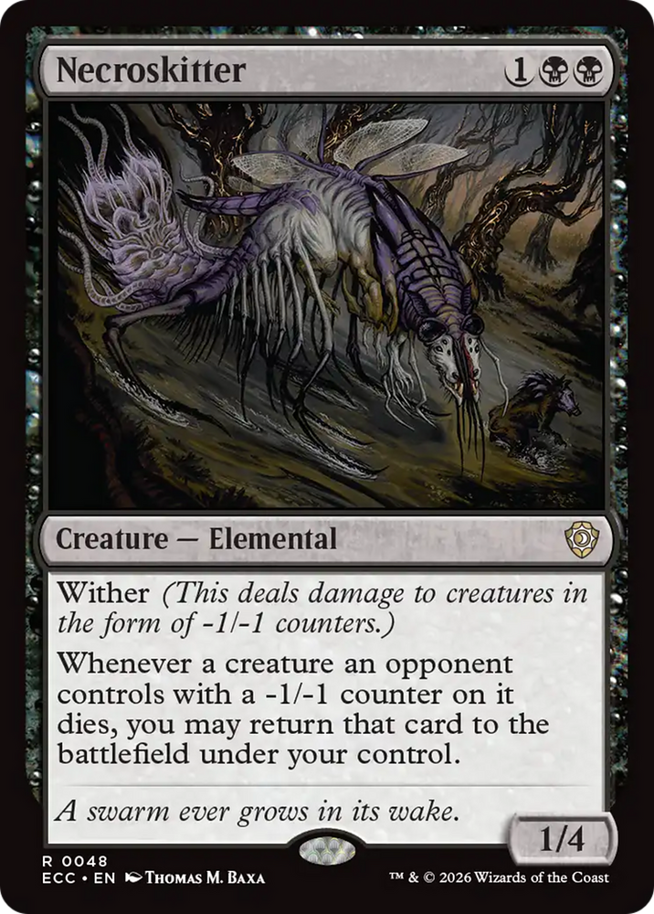 Necroskitter [Lorwyn Eclipsed Commander] Magic: The Gathering