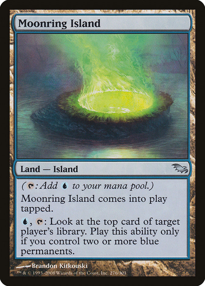 Moonring Island [Shadowmoor] Magic: The Gathering