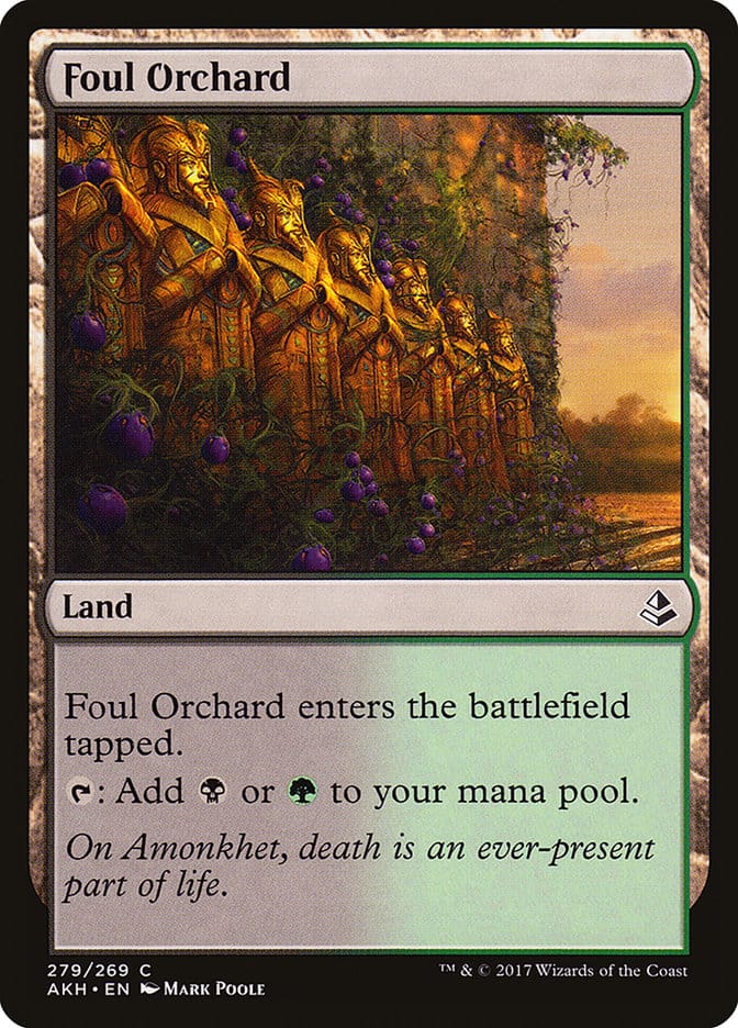Foul Orchard [Amonkhet] Magic: The Gathering