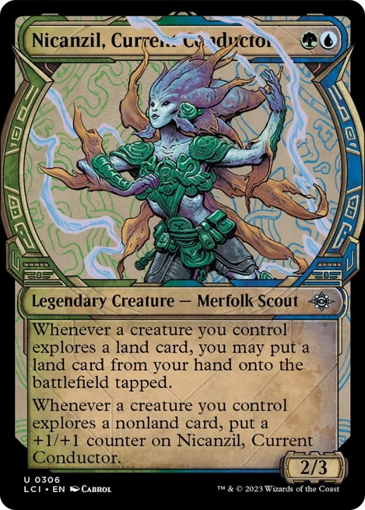 Nicanzil, Current Conductor (Showcase) [The Lost Caverns of Ixalan] Magic: The Gathering