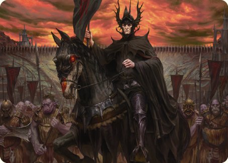 The Mouth of Sauron Art Card [The Lord of the Rings: Tales of Middle-earth Art Series] Magic: The Gathering