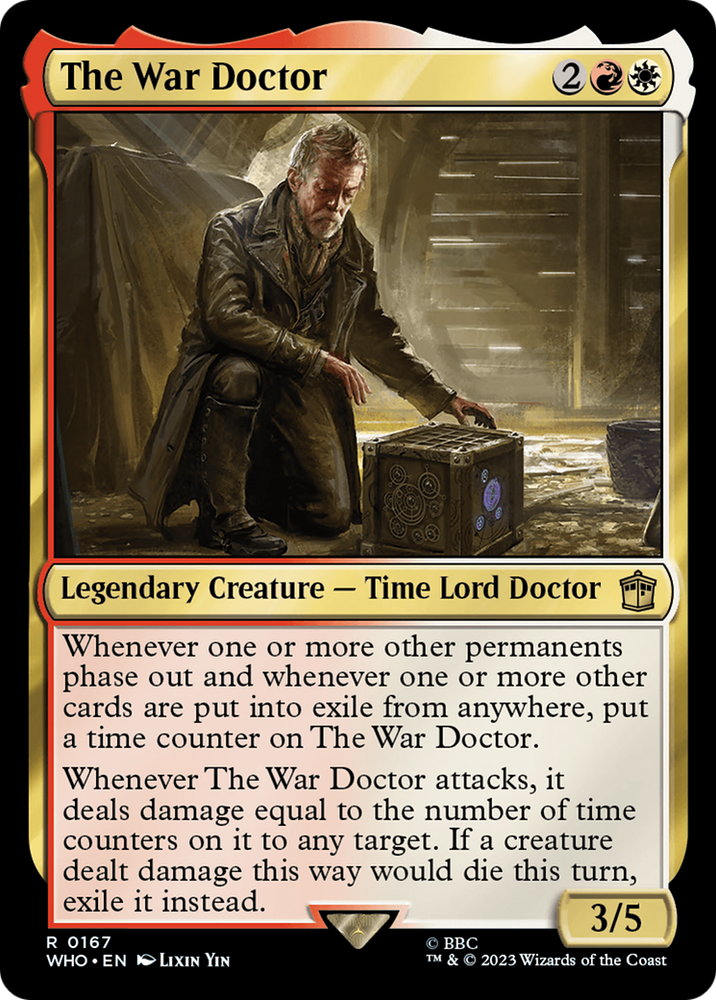 The War Doctor [Doctor Who] Magic: The Gathering