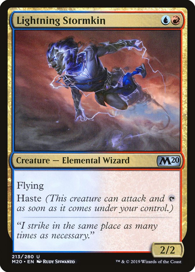 Lightning Stormkin [Core Set 2020] Magic: The Gathering