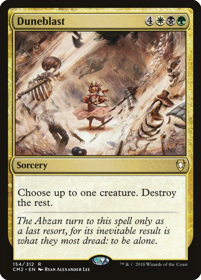 Duneblast [Commander Anthology Volume II] Magic: The Gathering