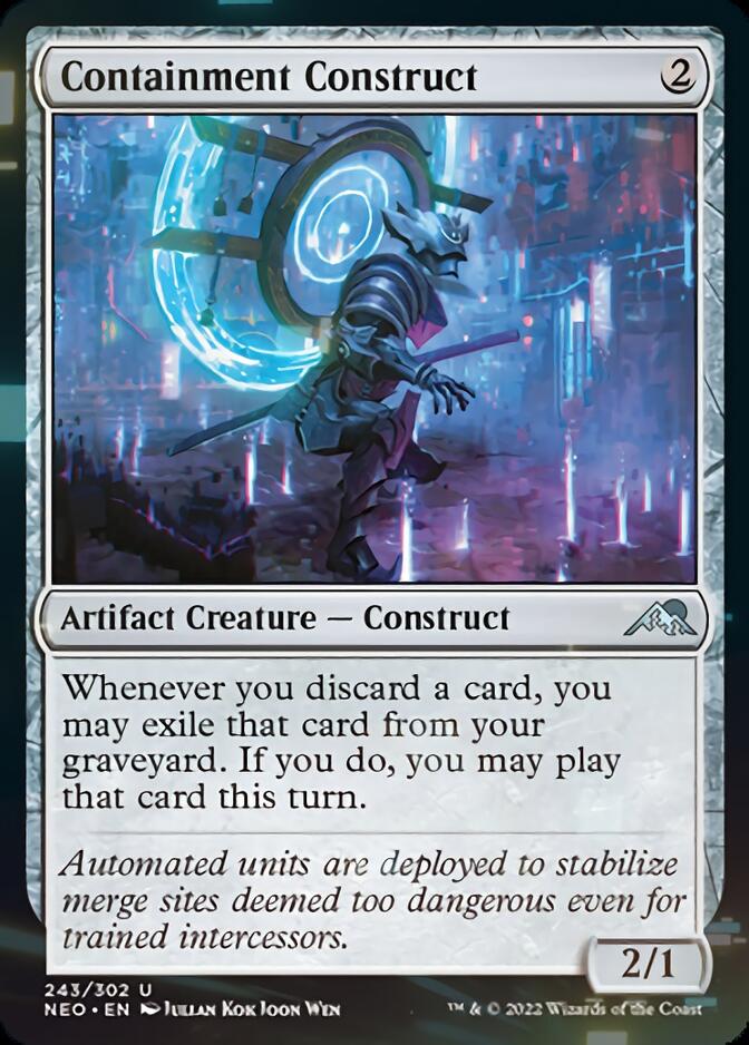 Containment Construct [Kamigawa: Neon Dynasty] Magic: The Gathering