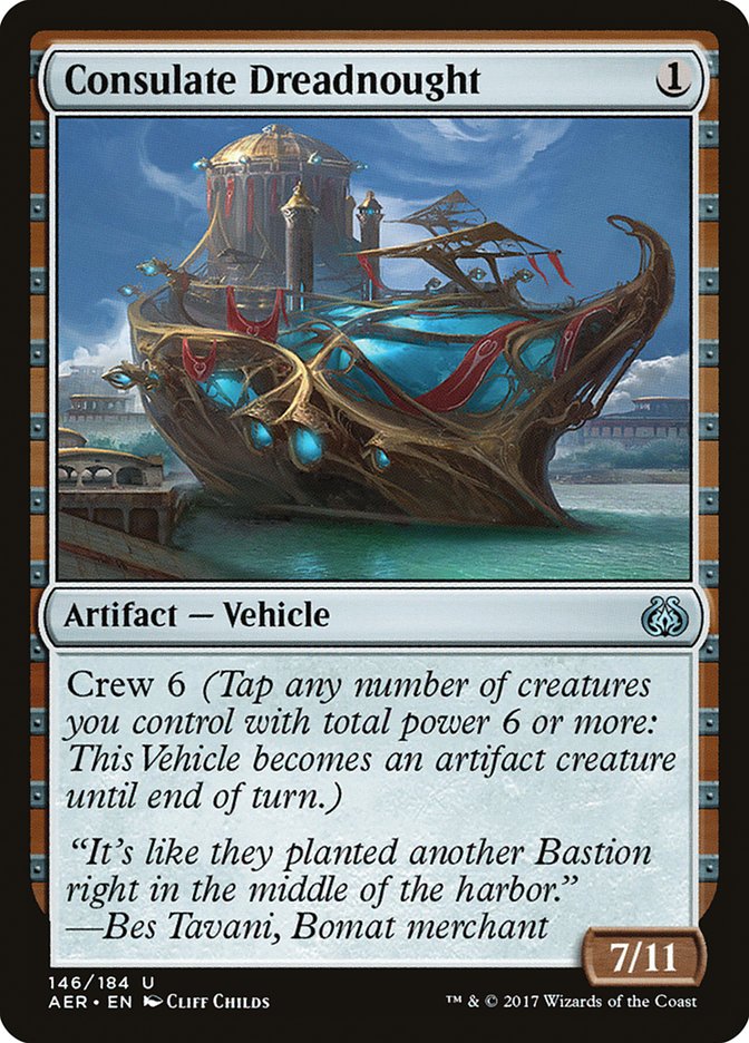 Consulate Dreadnought [Aether Revolt] Magic: The Gathering
