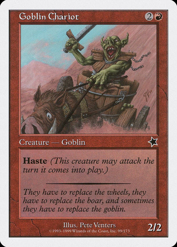 Goblin Chariot [Starter 1999] Magic: The Gathering