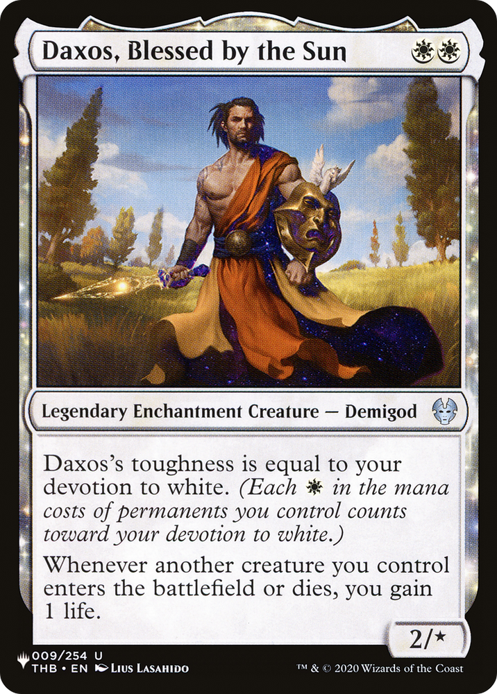 Daxos, Blessed by the Sun [The List] Magic: The Gathering