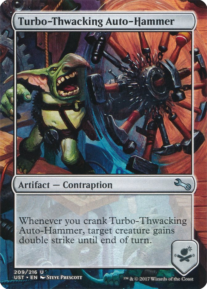 Turbo-Thwacking Auto-Hammer [Unstable] Magic: The Gathering