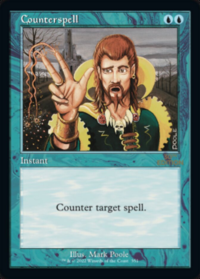 Counterspell (Retro) [30th Anniversary Edition] Magic: The Gathering