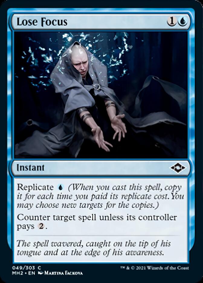 Lose Focus [Modern Horizons 2] Magic: The Gathering