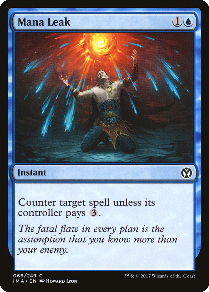 Mana Leak [Iconic Masters] Magic: The Gathering