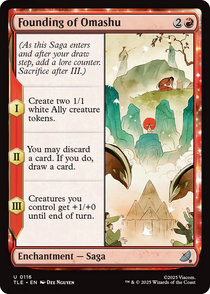 Founding of Omashu [Avatar: The Last Airbender: Eternal-Legal] Magic: The Gathering