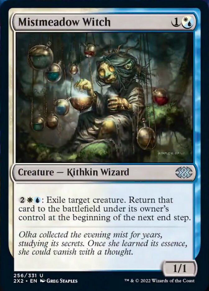 Mistmeadow Witch [Double Masters 2022] Magic: The Gathering