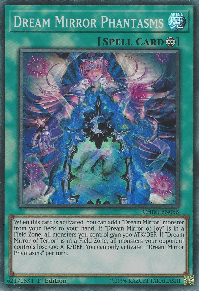Dream Mirror Phantasms [CHIM-EN088] Super Rare - Yugioh Cards For Your TCG Needs!